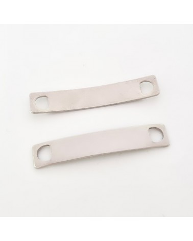 Conector para pulsera de acero inoxidable para grabar | Creasentidos