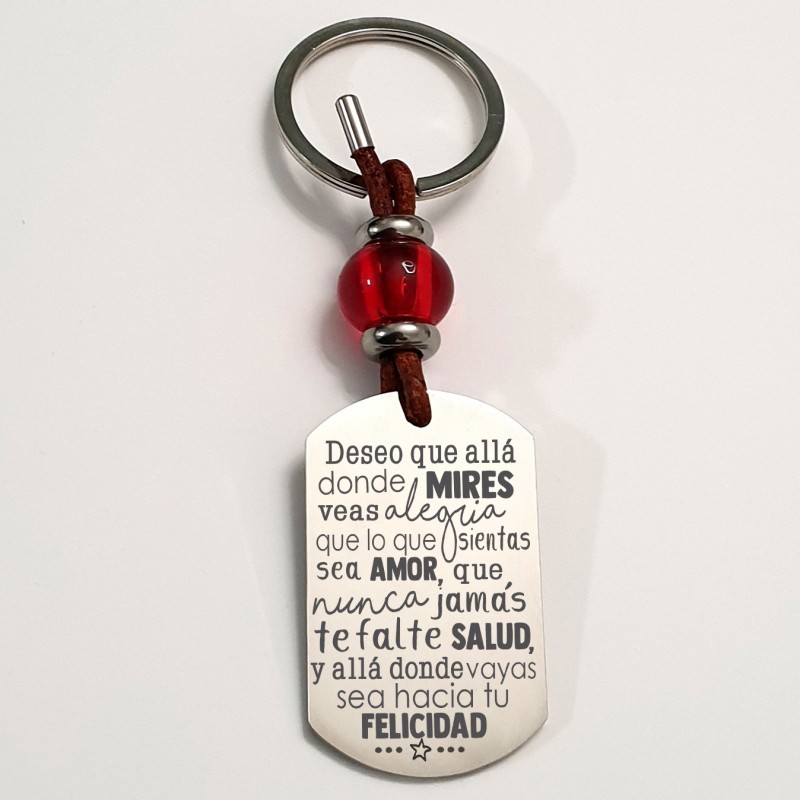 Llaveros con frases bonitas | Dcorazon