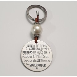 Llavero con frases bonitas | Creasentidos