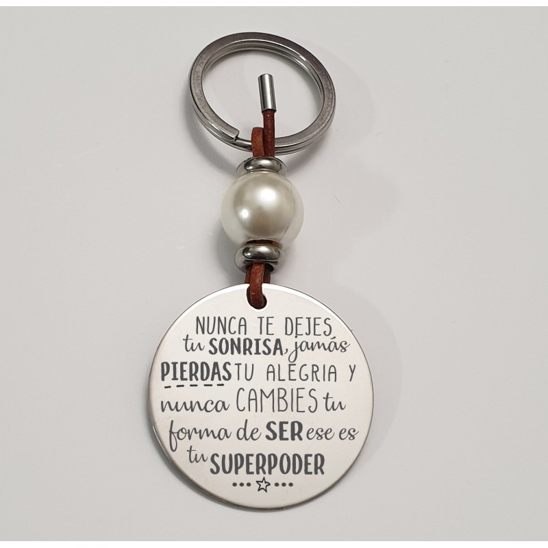 Llavero con frases bonitas | Creasentidos