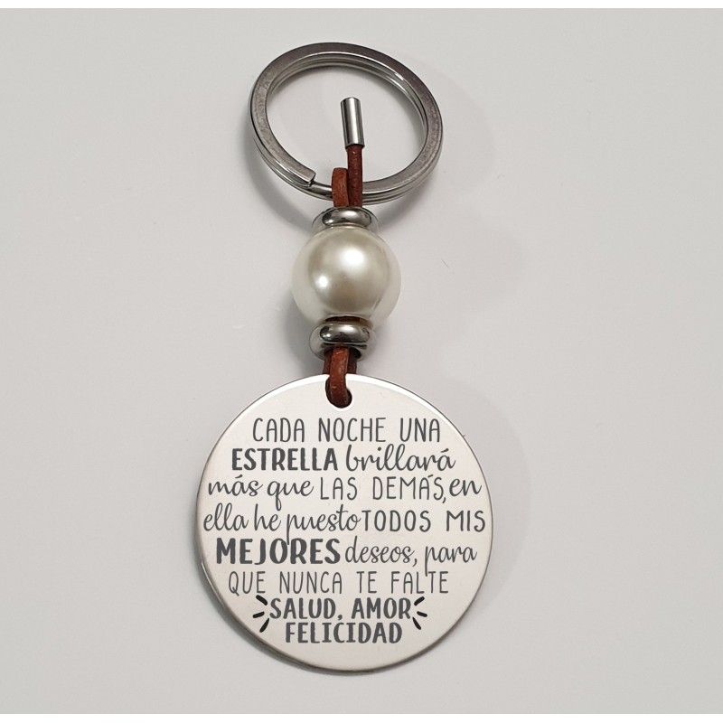 Llavero con frases bonitas | Creasentidos