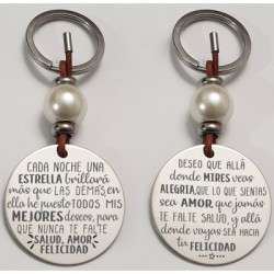 Llavero con frases bonitas | Creasentidos