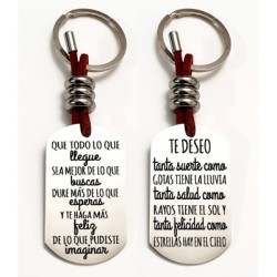 Llaveros con frases bonitas | Dcorazon