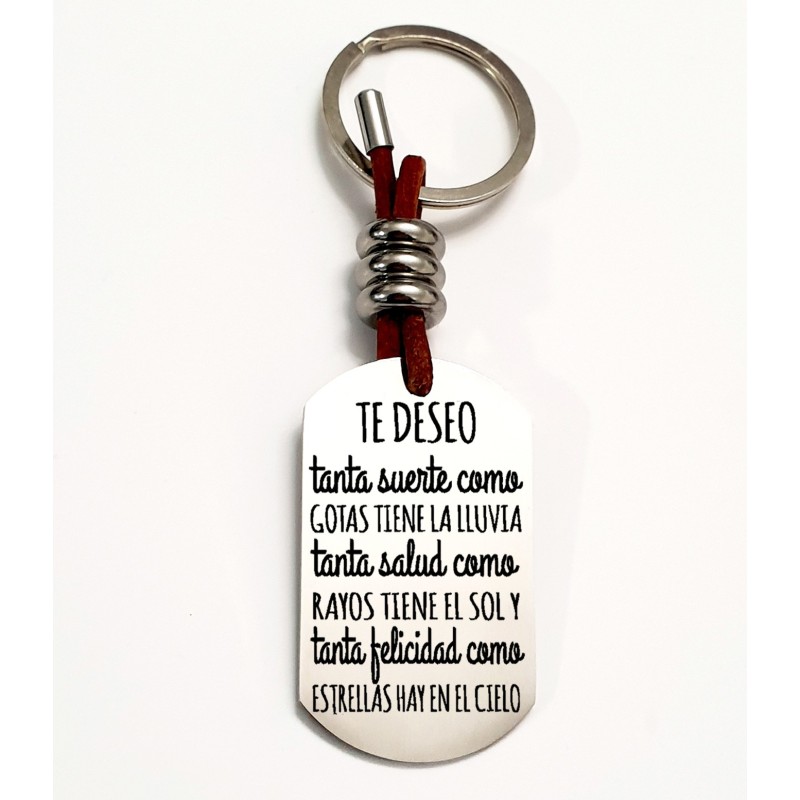 Llaveros con frases bonitas | Dcorazon