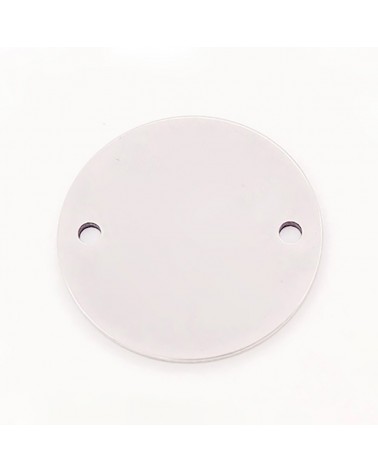 Conector redondo para pulsera de acero inoxidable para grabar | Creasentidos