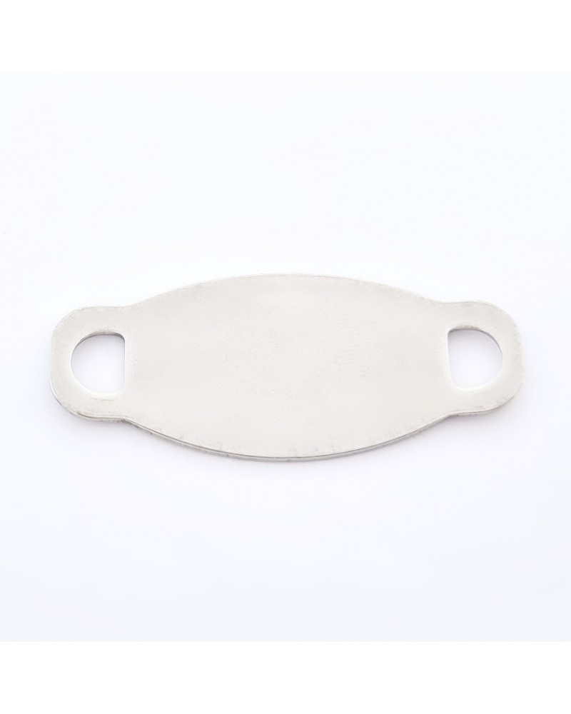 Conector para pulsera de acero inoxidable para grabar | Creasentidos