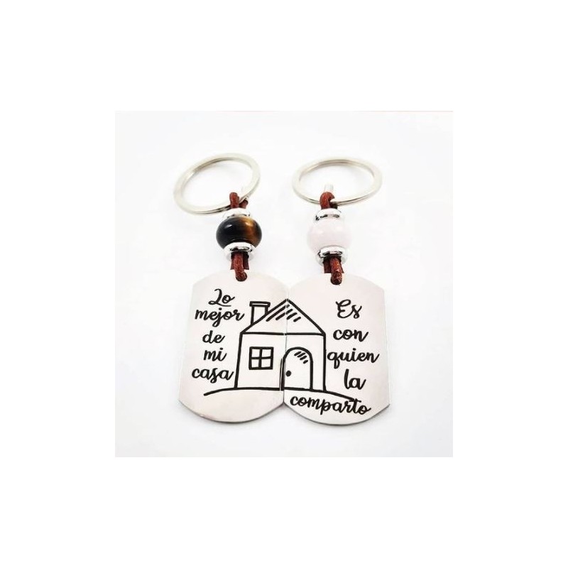 Llavero DUO, para enamorados.