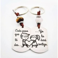 Llavero DUO, para enamorados.