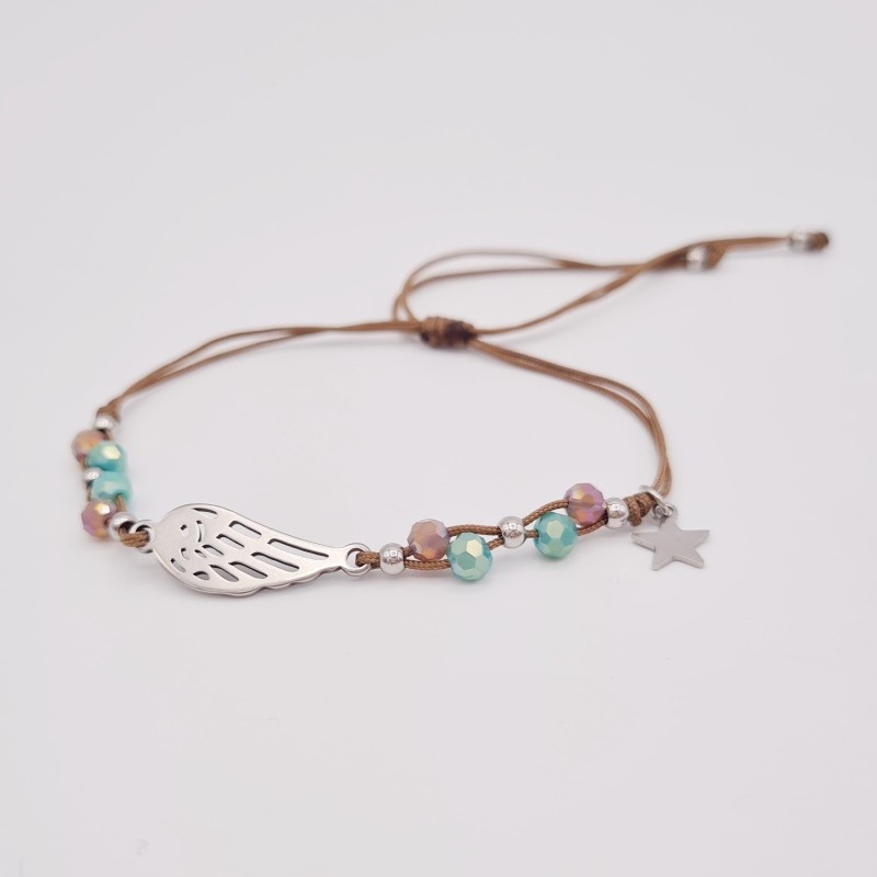 Pulsera modelo ALAS DE ÁNGEL | Dcorazón