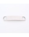 Conector para pulsera de acero inoxidable para grabar | Creasentidos