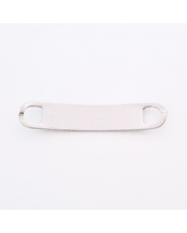 Conector para pulsera de acero inoxidable para grabar | Creasentidos