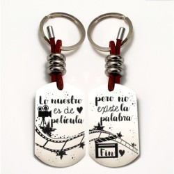 Llavero DUO, para enamorados.