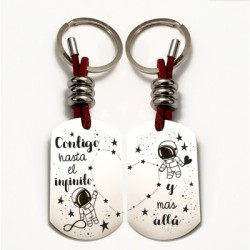 Llavero DUO, para enamorados.