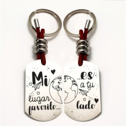 Llavero DUO, para enamorados.