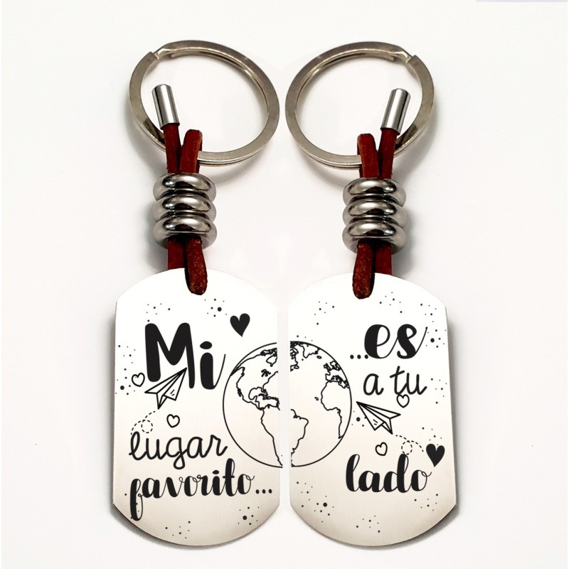 Llavero DUO, para enamorados.
