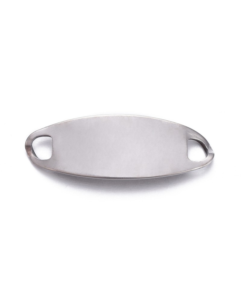 Conector para pulsera de acero inoxidable para grabar | Creasentidos