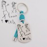 Llavero VENTURA, con dibujo infantil | Creasentidos