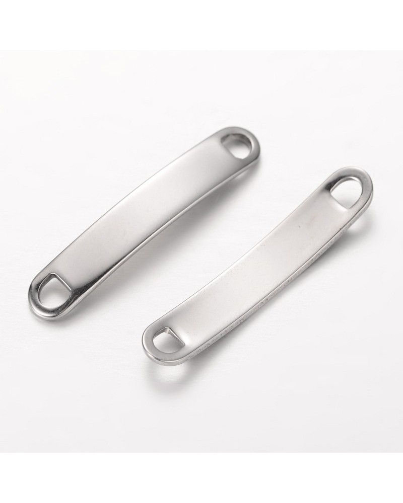 Conector para pulsera de acero inoxidable para grabar | Creasentidos