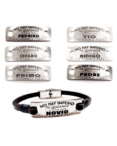 Pulsera frase no hay imperio ni galaxia | Creasentidos
