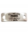 Pulsera frase el mejor padre del mundo | Creasentidos