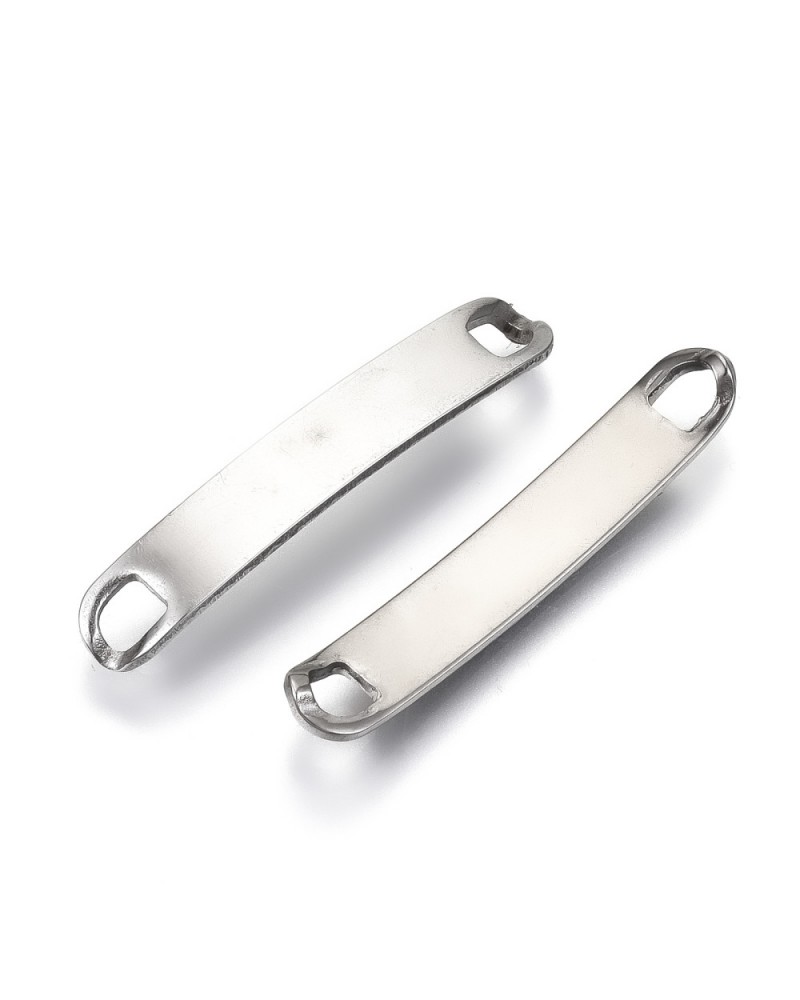 Conector para pulsera de acero inoxidable para grabar | Creasentidos