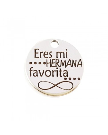Pulsera frase eres mi hermana favorita | Creasentidos