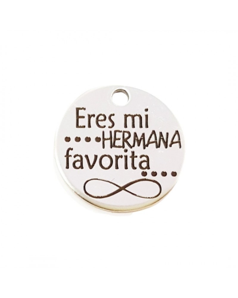 Pulsera frase eres mi hermana favorita | Creasentidos