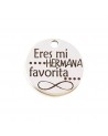 Pulsera frase eres mi hermana favorita | Creasentidos