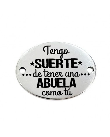 Pulsera frase tengo suerte de tenerte | Creasentidos