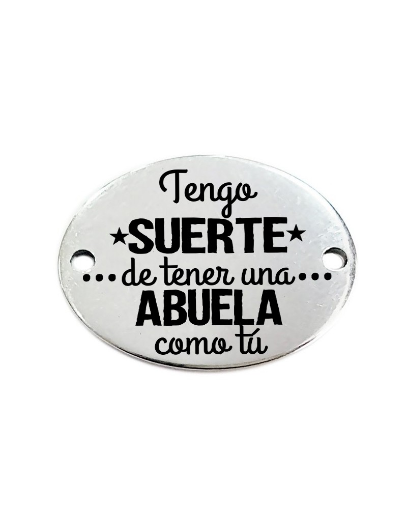 Pulsera frase tengo suerte de tenerte | Creasentidos