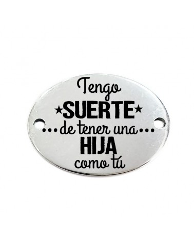 Pulsera frase tengo suerte de tenerte | Creasentidos