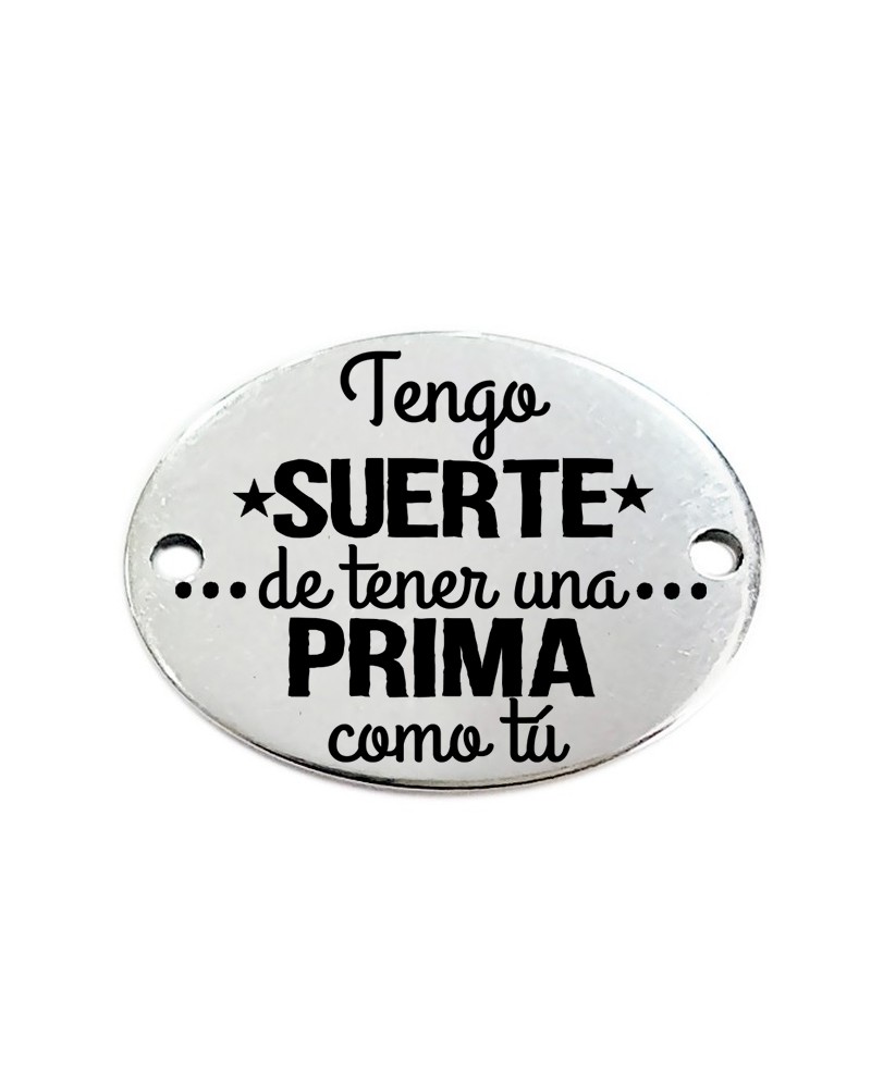 Pulsera frase tengo suerte de tenerte | Creasentidos
