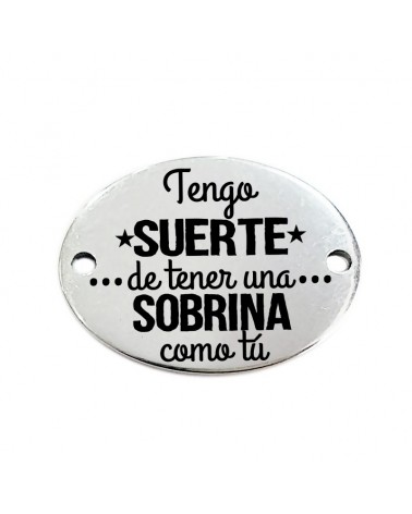 Pulsera frase tengo suerte de tenerte | Creasentidos