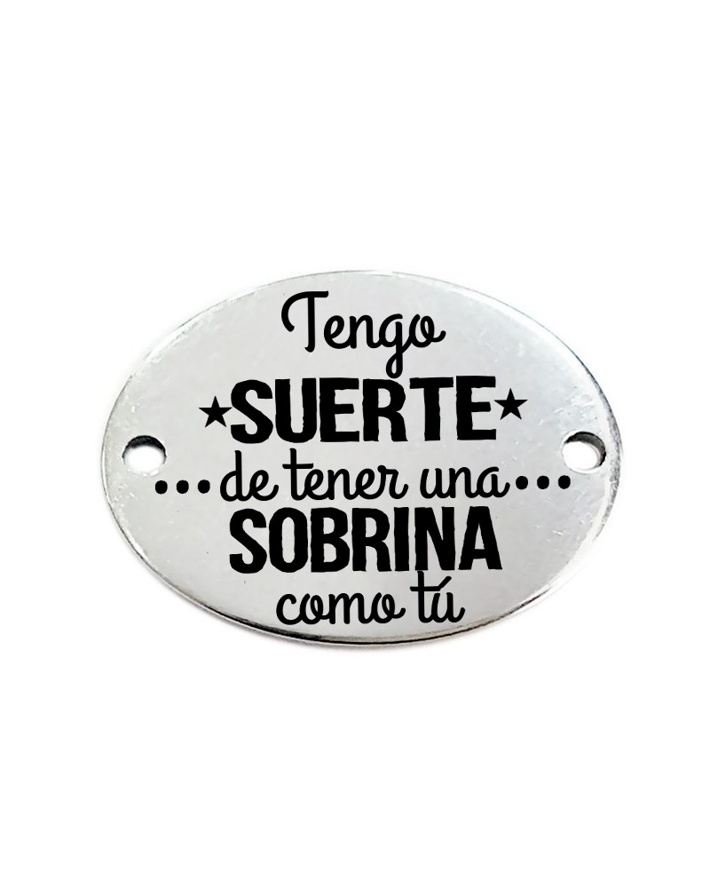 Pulsera frase tengo suerte de tenerte | Creasentidos