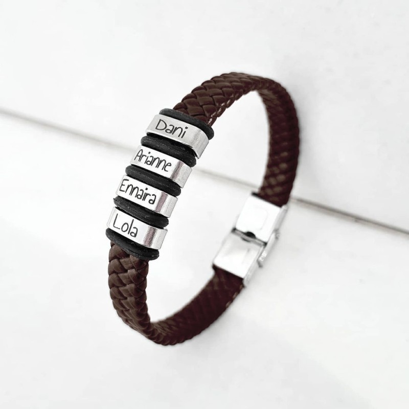 Kit regalo día del padre 2021 pulsera con medalla y diploma  | Dcorazon