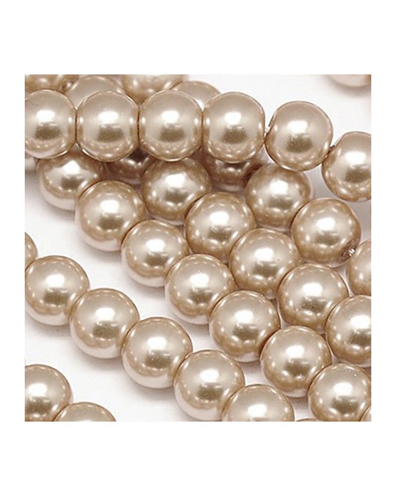 Perlas medianas de 6mm para bisuter├¡a | Creasentidos