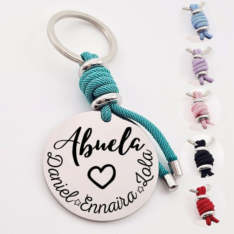 Llavero para personalizar regalos día de la madre| DCorazon