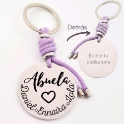 Llavero para personalizar regalos día de la madre| DCorazon