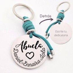 Llavero para personalizar regalos día de la madre| DCorazon