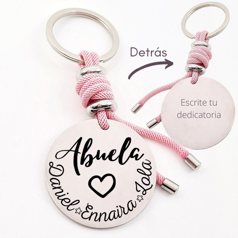 Llavero para personalizar regalos día de la madre| DCorazon