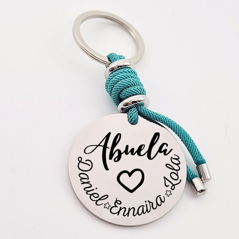 Llavero para personalizar regalos día de la madre| DCorazon