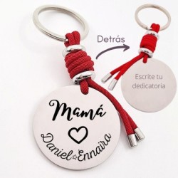 Llavero para personalizar regalos día de la madre| DCorazon
