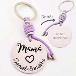 Llavero para personalizar regalos día de la madre| DCorazon