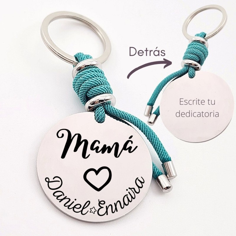 Llavero para personalizar regalos día de la madre| DCorazon