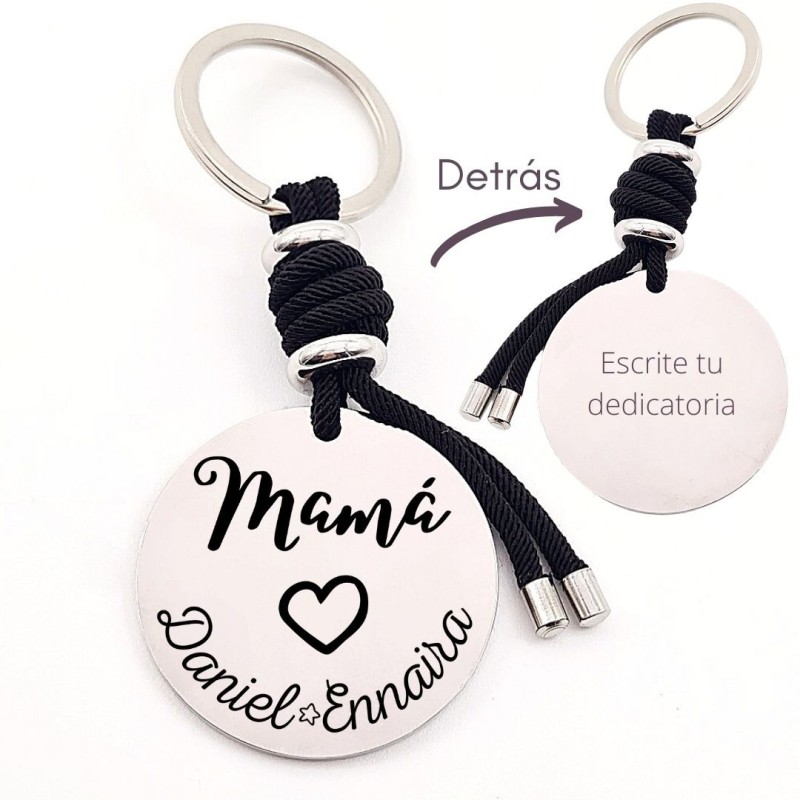Llavero para personalizar regalos día de la madre| DCorazon