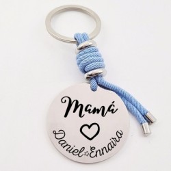 Llavero para personalizar regalos día de la madre| DCorazon