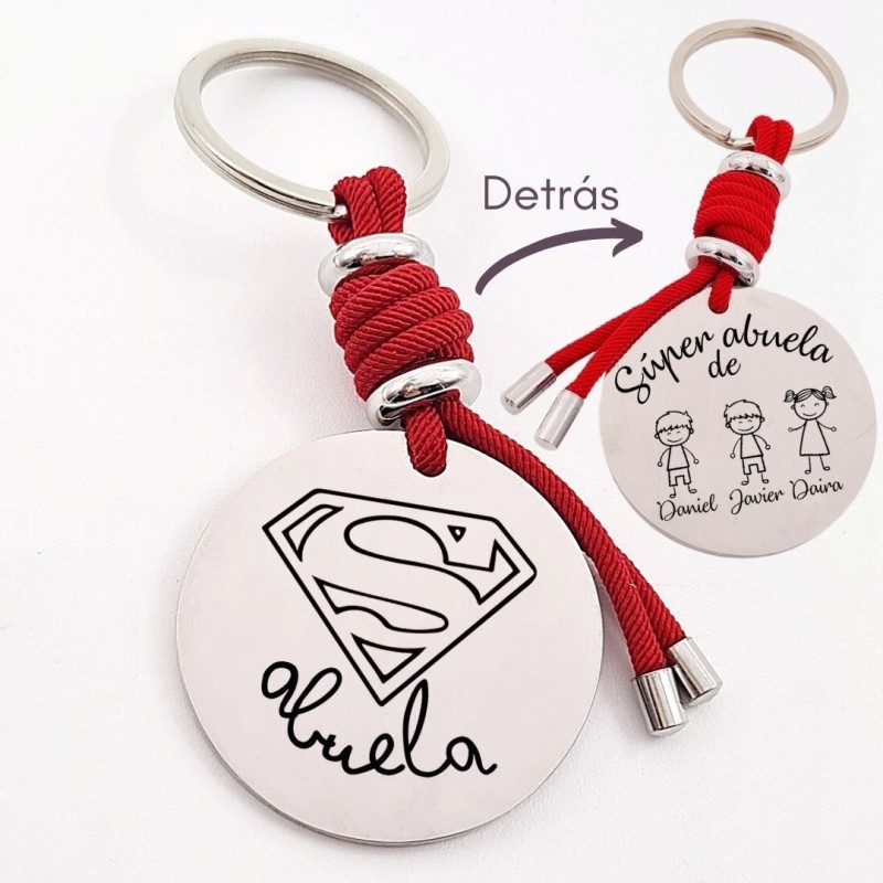Llavero para personalizar regalos día de la madre| DCorazon