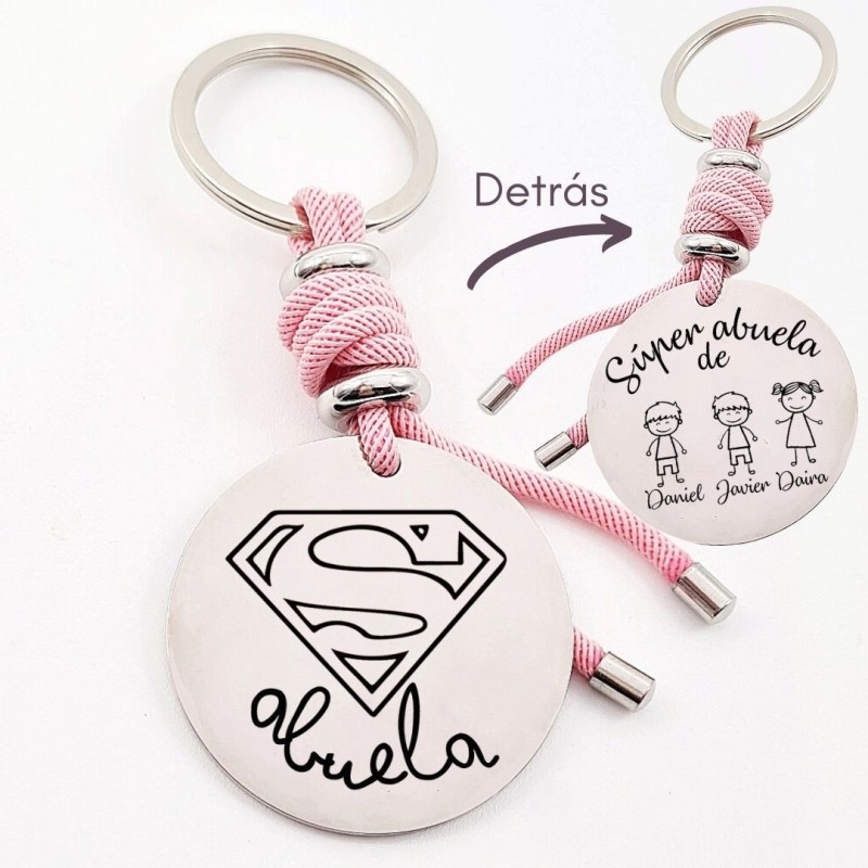 Llavero para personalizar regalos día de la madre| DCorazon