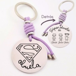 Llavero para personalizar regalos día de la madre| DCorazon