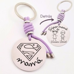 Llavero para personalizar regalos día de la madre| DCorazon